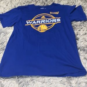 Adidas Mens M Golden State Warriors t-shirt Blue